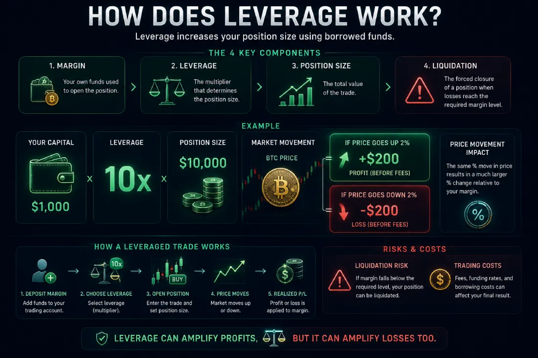 How does leverage work?